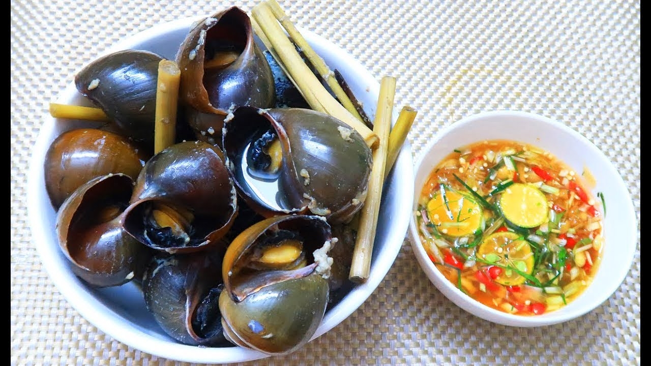 Ốc bươu đen ngọt chắc, ngọt thịt, thơm; giá trị dinh dưỡng cao